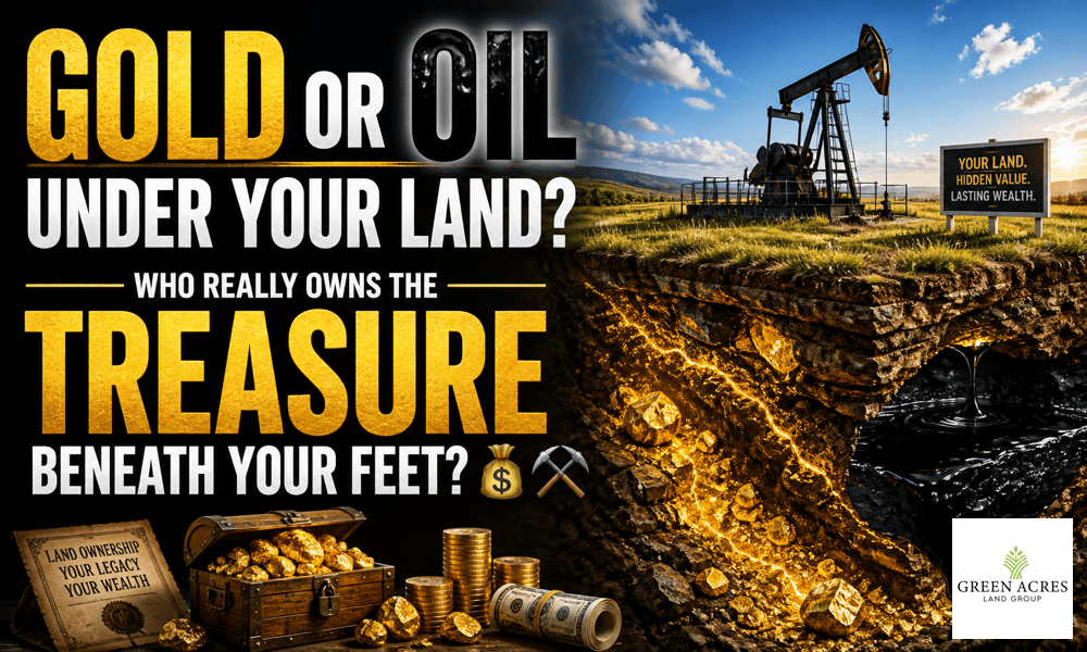 Gold or Oil Under Your Land